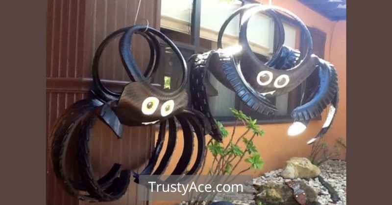 Tire Planter Ideas For Painted Hanging Tire Planters