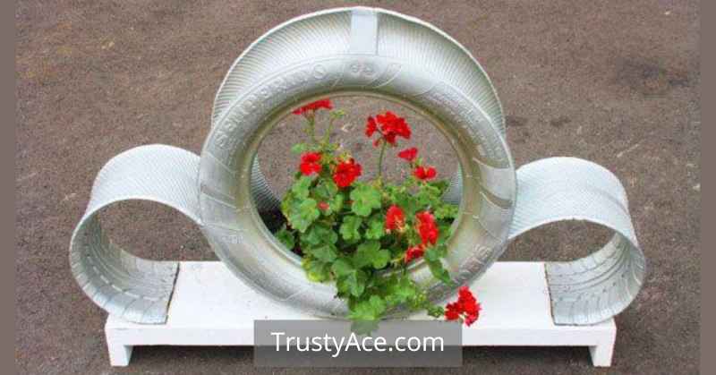 Tire Planter Ideas For Tire Planters Garden