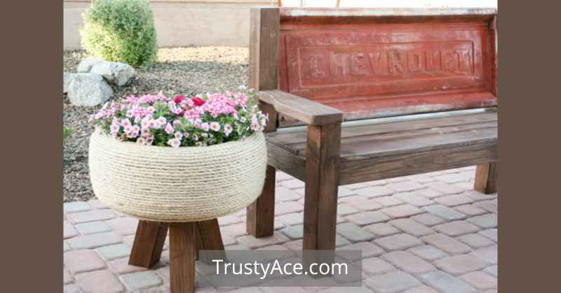 Tire Planter Ideas For Rubber Tire Planters