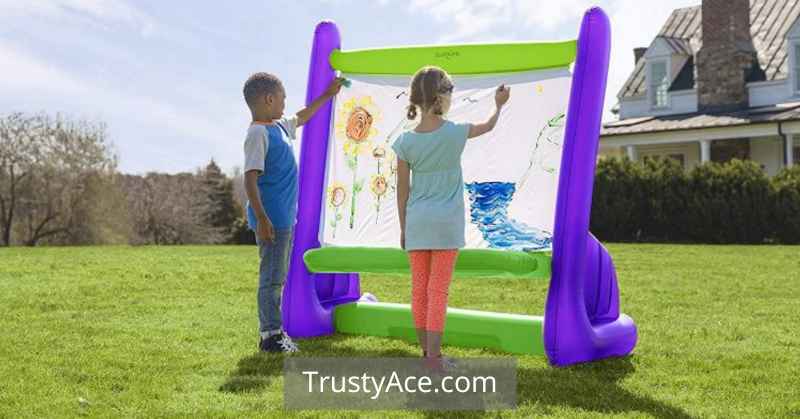 Giant Inflatable Easel Family Fun Backyard Games