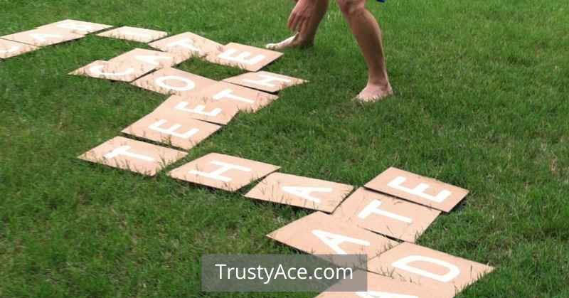 Giant Scrabble Backyard Games For Large Elderly Groups