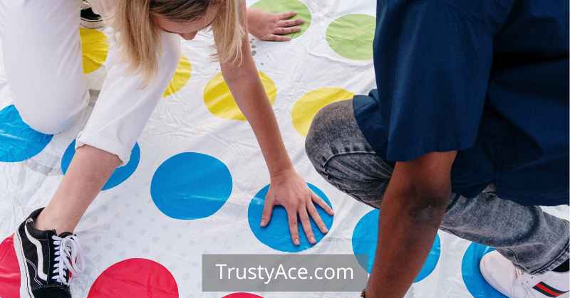 Giant Twister Game Homemade DIY Backyard Games