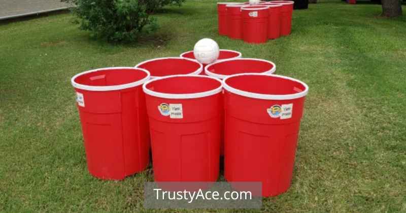 Giant Yard Pong DIY Backyard Games For Adults