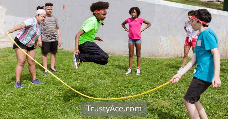 Jumping Rope Backyard Games