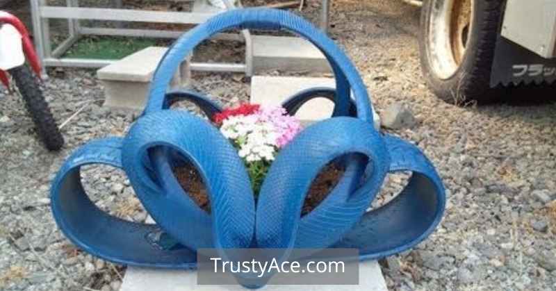 Tire Planter Ideas For Tire Planters From Old Tires