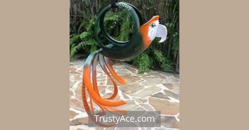 Tire Planter Ideas For Bird Tire Planters Made From Recycled Tires