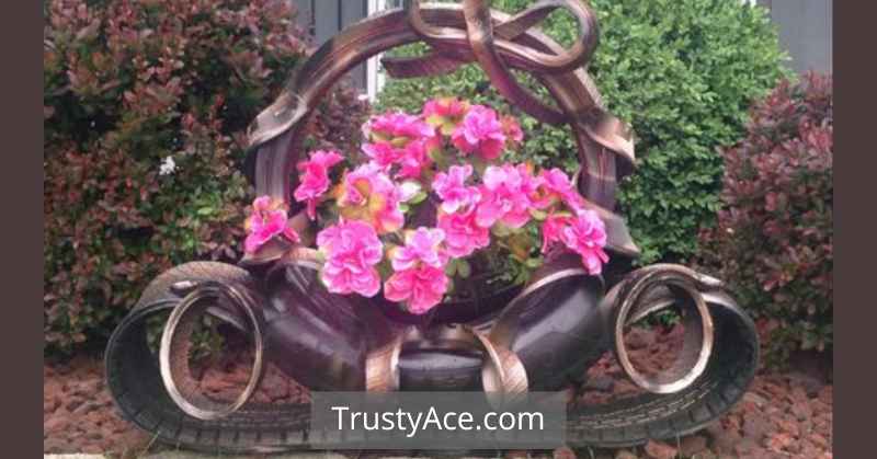 Tire Planter Ideas For Recycled Tire Planters