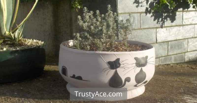 Tire Planter Ideas For Cat Tire Planters