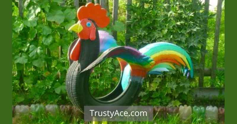 Tire Planter Ideas For Chicken Like Tire Planters