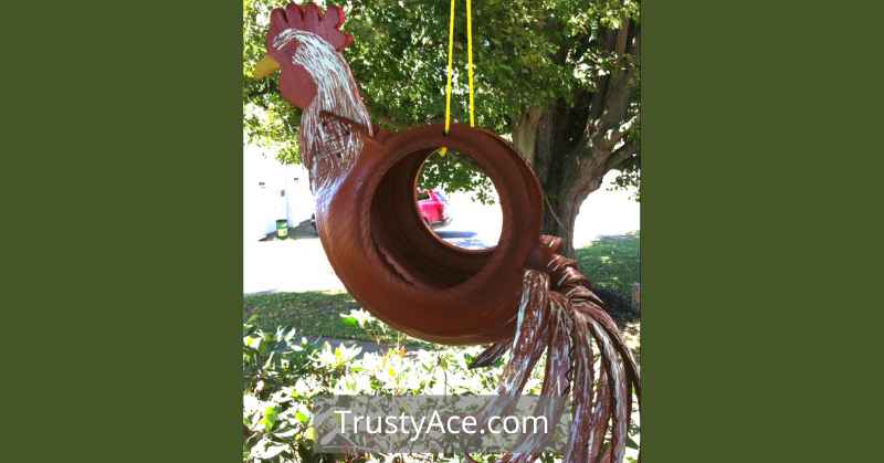 Tire Planter Ideas For Great Chicken Tire Planters