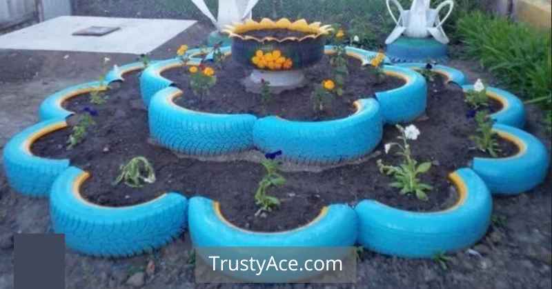 Old Tire Planter Ideas