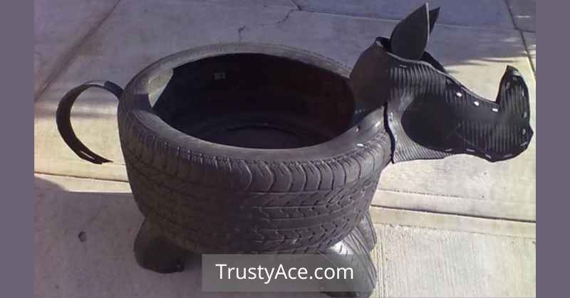 Tire Planter Ideas For Rhino Tire Planters