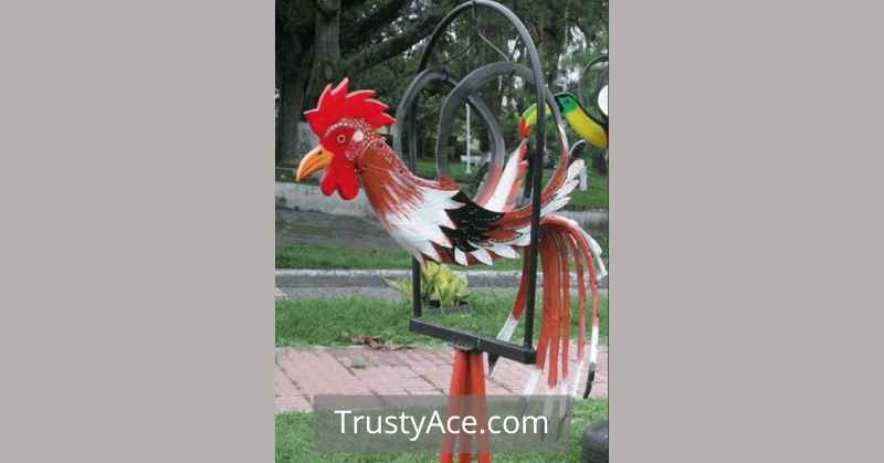 Tire Planter Ideas For Rooster Tire Planters