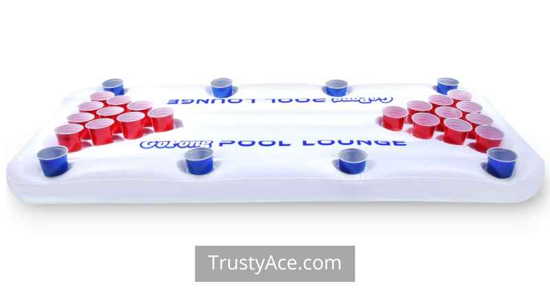 Floating Beer Pong - Ideas For Fun BBQ Games For Adults Party