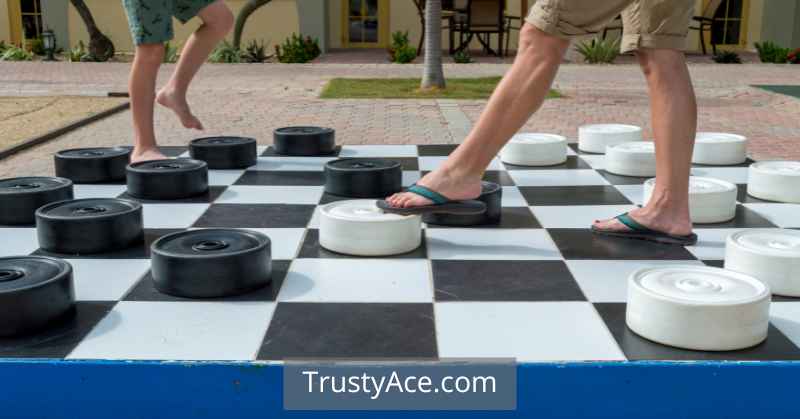 Giant Checkers - Backyard BBQ Games