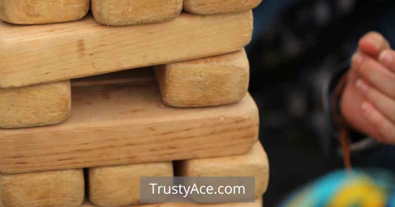 Giant Jenga - Backyard BBQ Games For Adults