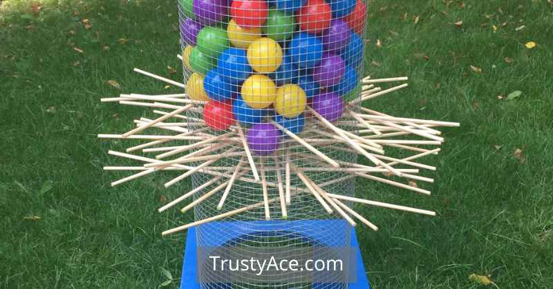 Giant KerPlunk - Outdoor Birthday Party Games For Adults Barbecue