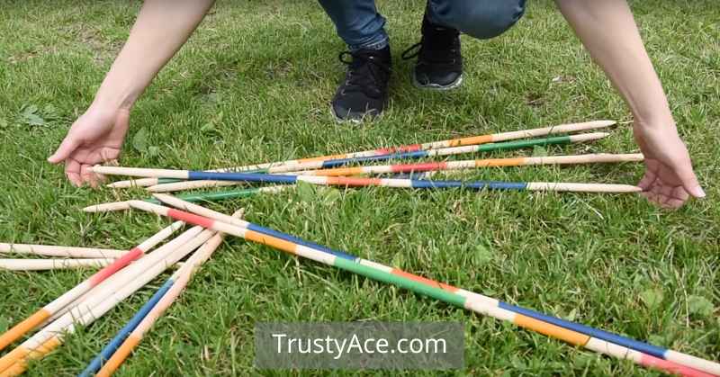 Giant Mikado - BBQ Party Games Ideas For Adults