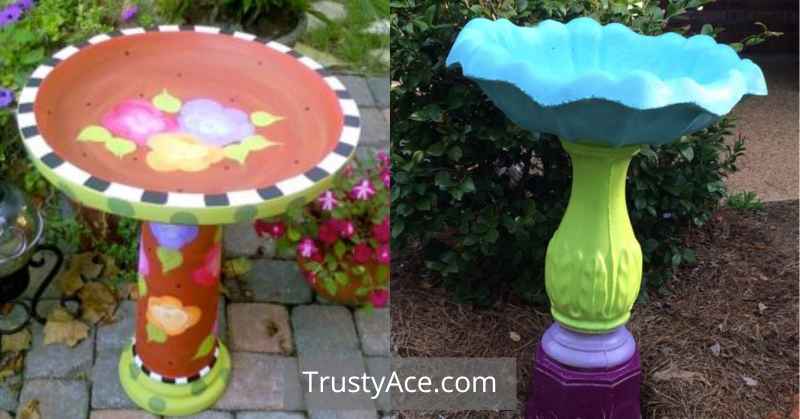 Painting Bird Bath Ideas