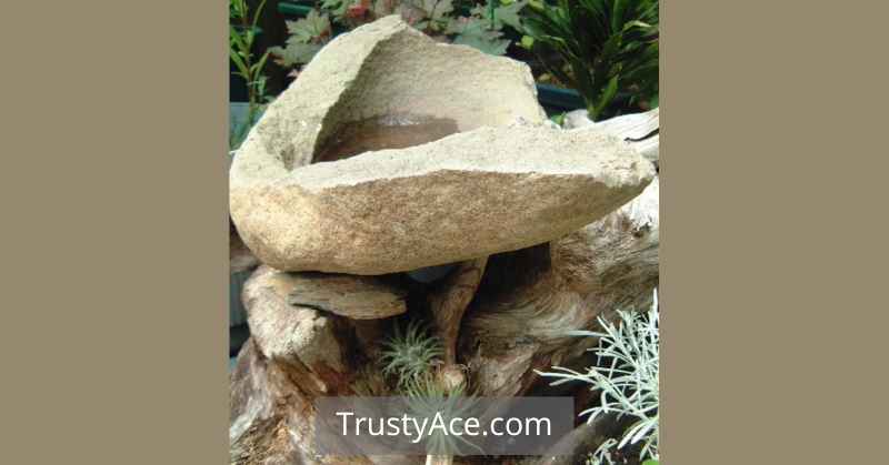 Bird Bath Ideas Rock Garden