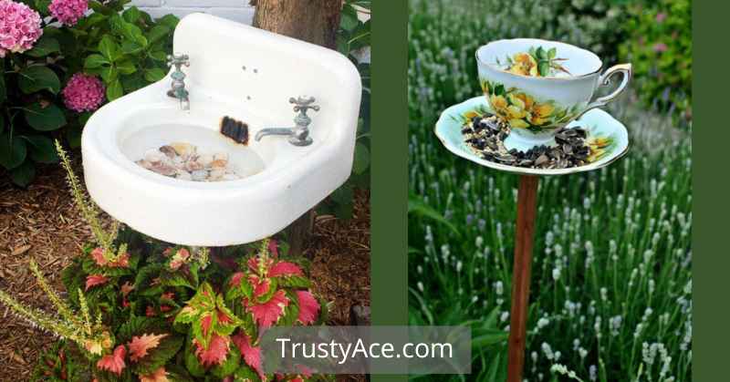 Simple DIY Bird Bath Ideas