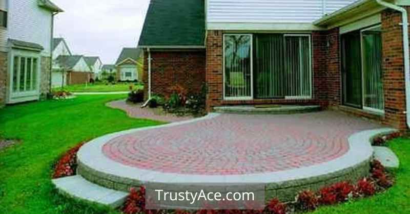 Raised Brick Patio Ideas