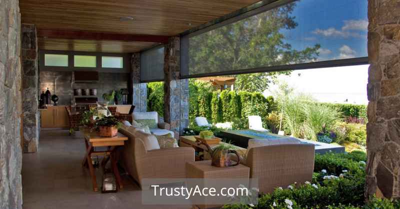 Enclosed Patio Ideas Screen