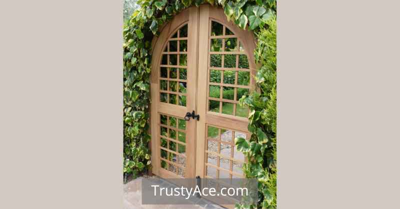 Arched Fence Gate Ideas And Arbor