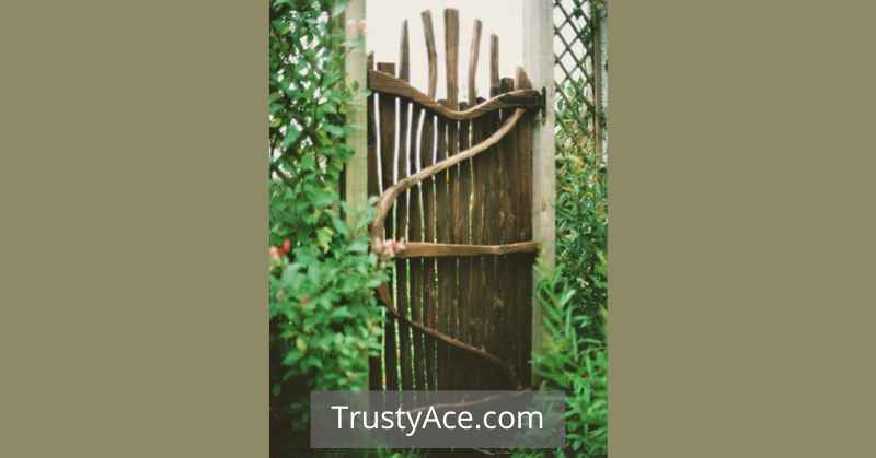 Wooden Fence Gate Ideas Decorative