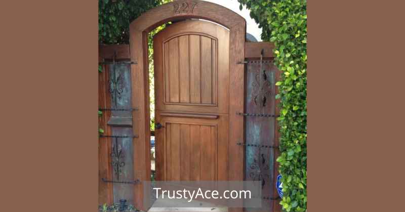 Fence Gate Ideas Using Doors