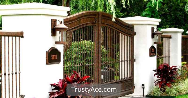 Double Door Fence Gate Ideas