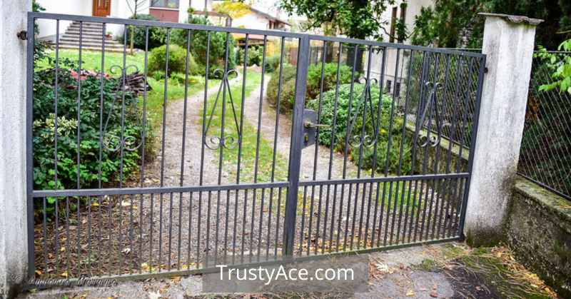 Double Gate Fence Gate Ideas