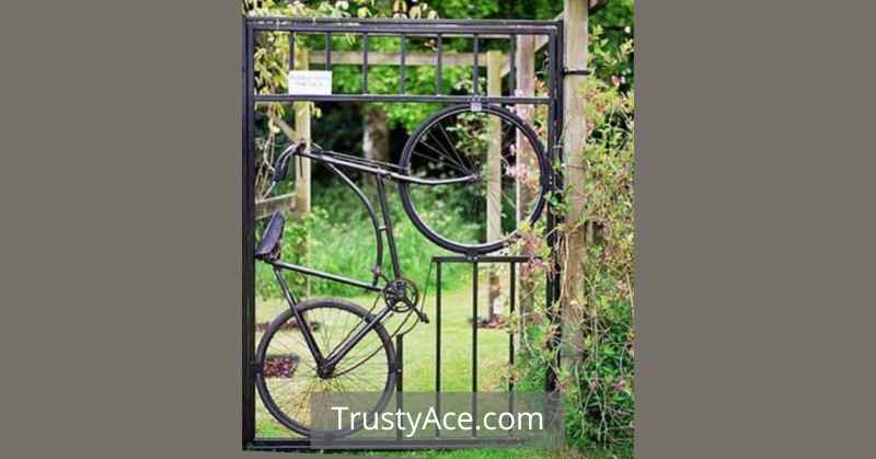 Fence Gate Ideas With Bicycles