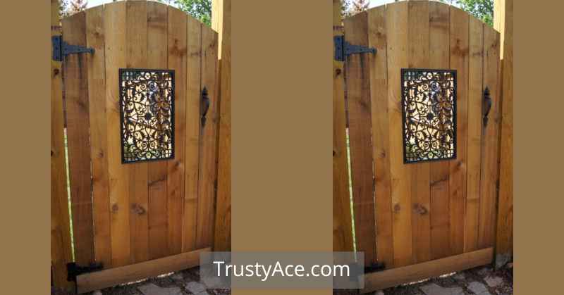 Side Yard Wooden Privacy Fence Gate Ideas