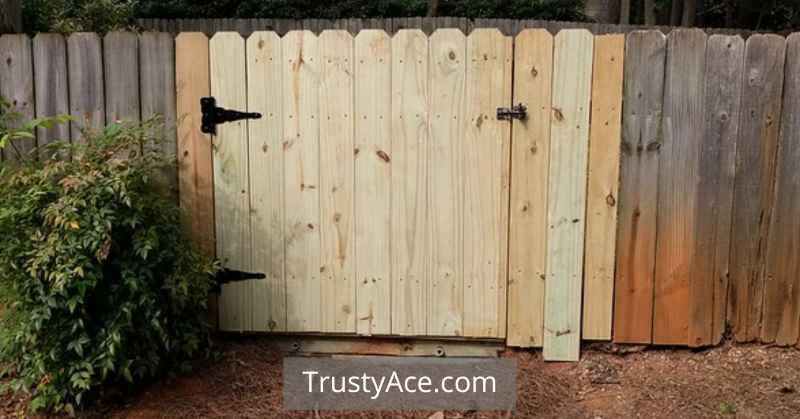 Wooden Fence Gate Ideas Simple