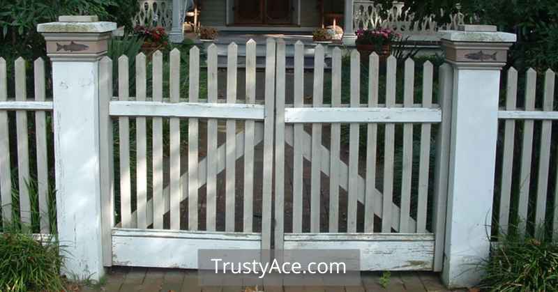 Picket Fence Gate Ideas Wood