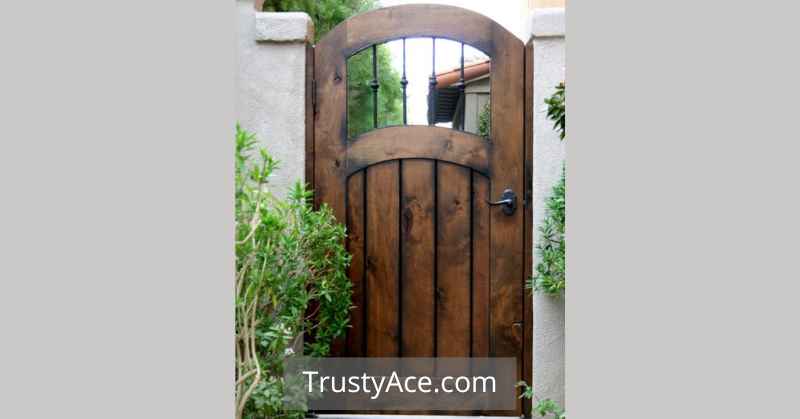 Wood Privacy Fence Gate Ideas