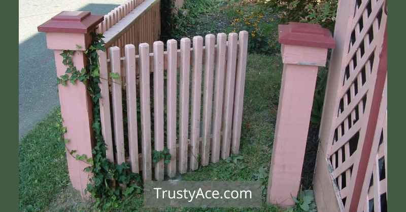 Picket Fence Gate Ideas Wooden