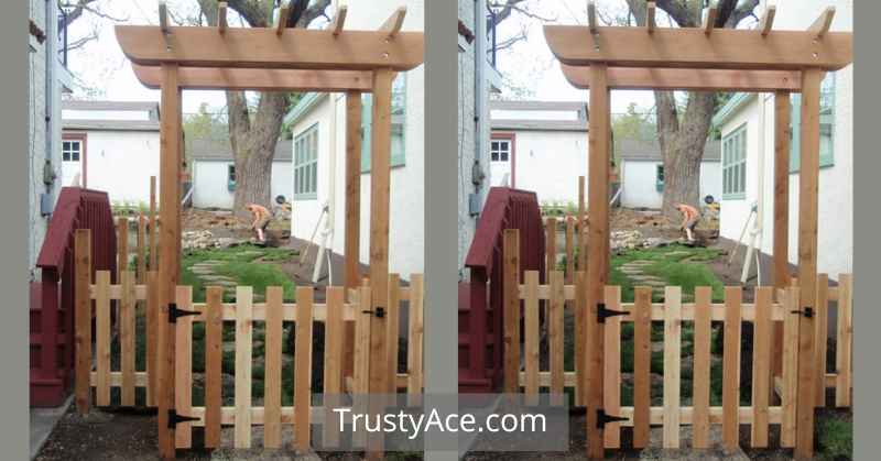 Fence Gate Design Ideas Pergola