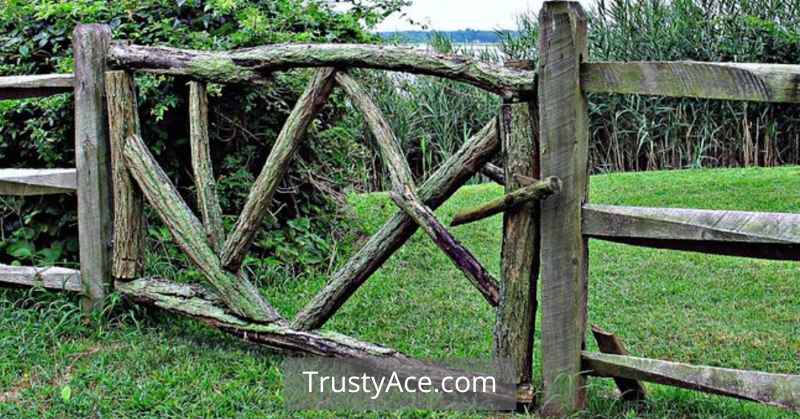 Wide Wooden Fence Gate Ideas