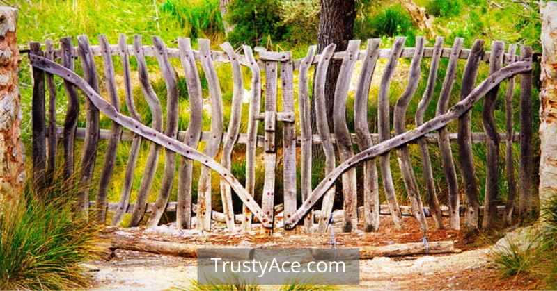 Wide Fence Gate Ideas Wooden