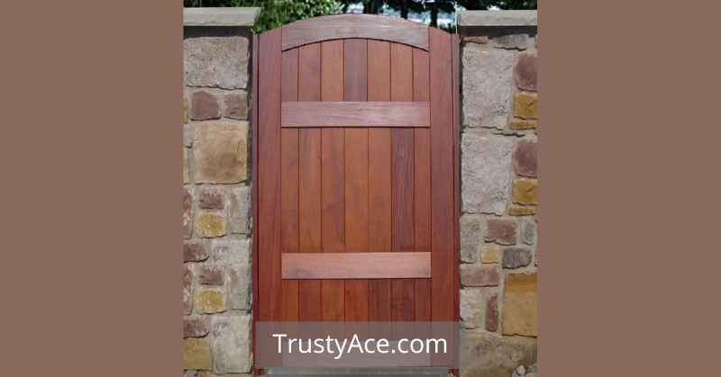 Exterior Wood Fence Gate Ideas