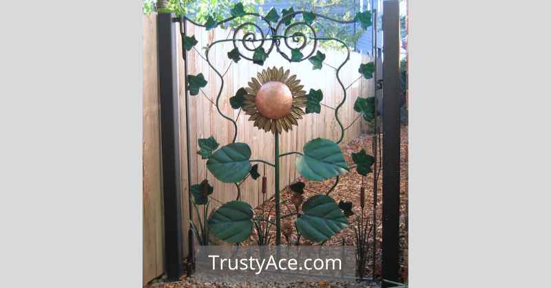 Black Iron Fence Gate Ideas