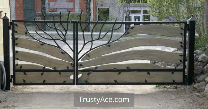 Black Iron Fence Gates Ideas