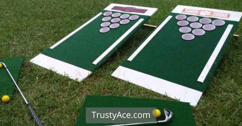 Beer Pong Golf - Group Games For Adults Outdoors