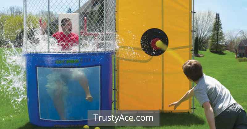 Dunk Tank - Fun Outdoor Games For Large Groups Near Pool