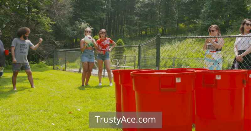 Giant Beer Pong - Fun Outside Games For Large Groups