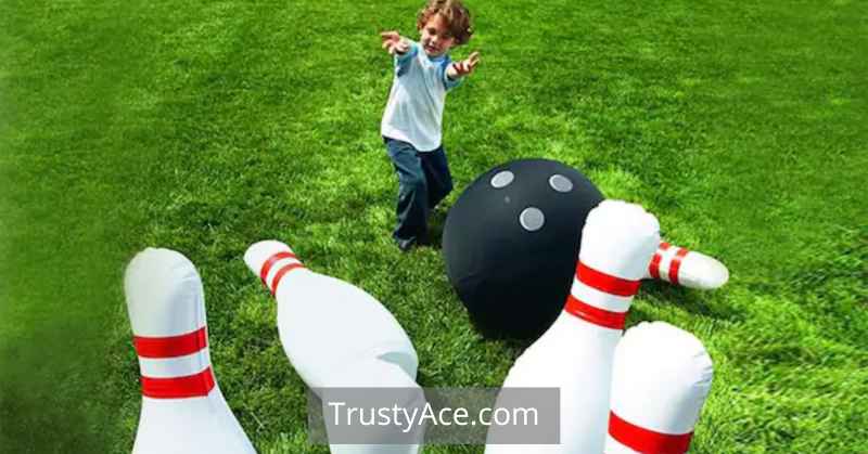 Giant Inflatable Bowling - Fun Outdoor Games For Teenagers