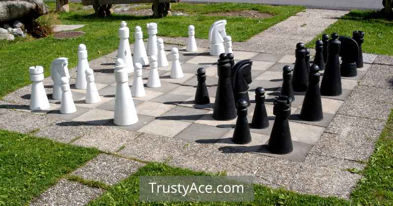 Giant-Sized Chess - Team Building Fun Outdoor Games For Large Groups