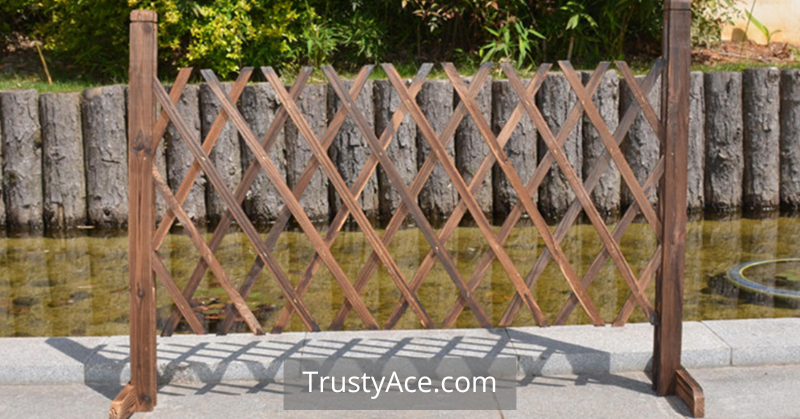 Lattice Garden Fence